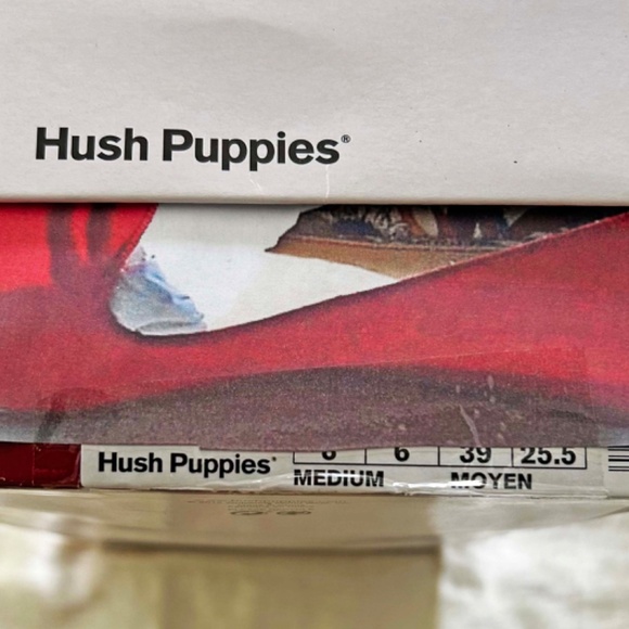 Hush Puppies Vibrant Red Loafers - Picture 4 of 16